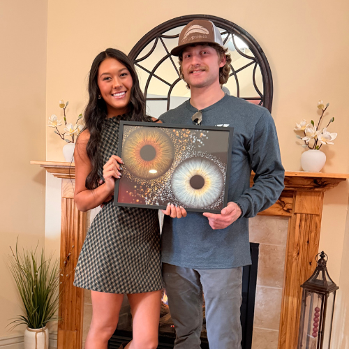 Personalized Iris Print