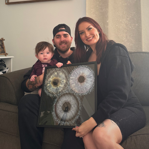 Personalized Iris Print