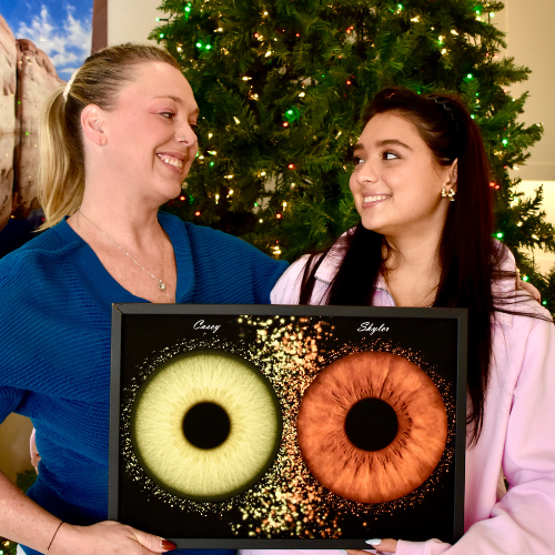 Personalized Iris Print