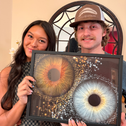 Personalized Iris Print