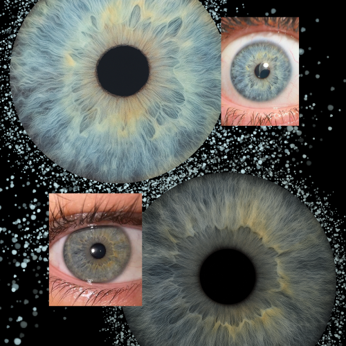 Personalized Iris Print