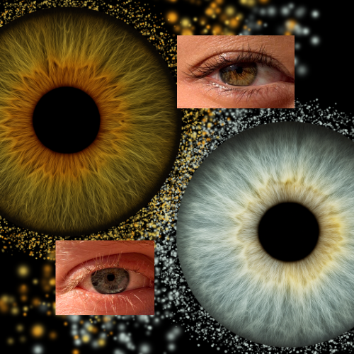 Personalized Iris Print